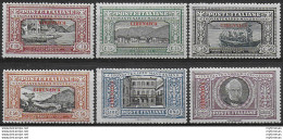 1924 Cirenaica Manzoni 6v MNH Sassone N. 11/16 - Autres & Non Classés