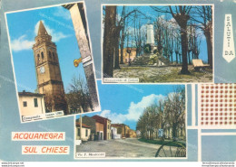 P293 Cartolina Acquanegra Sul Chiese 3 Vedutine Provincia Di Mantova - Mantova