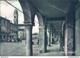 P268 Cartolina Suzzara Piazza Garibaldi Provincia Di  Mantova - Mantova