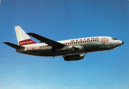 CPSM Boeing 737 Western Airlines       L2863 - 1946-....: Modern Era