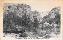 5 Briançon Le Pont Baldy Sur La Serverette Et L'Usine Eletrique - Briancon