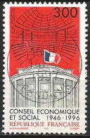 France 1996 - Mi 3176 - YT 3034 ( Economic And Social Council ) - Oblitérés