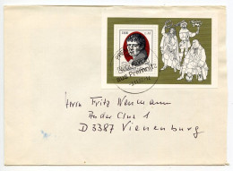 Germany, East 1977 Cover; Premnitz To Vienenburg; 1m. Heinrich Von Kleist Souvenir Sheet - Covers & Documents