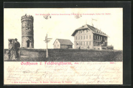 AK Feldberg / Schwarzwald, Gasthaus Zum Feldbergthurm  - Feldberg