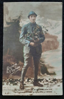 CPA - Militaria - Patriotique  - Soldat  Gui - Bonne Année - Patriotiques