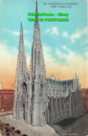 R431608 New York City. St. Patrick Cathedral. Manhattan Card Pub. Irving Underhi - World