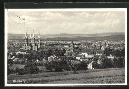 AK Bamberg, Blick Von Der Bergwiese  - Bamberg