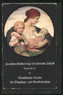 Künstler-AK Ludwig Von Zumbusch: In Unseren Kindern Liegt Deutschlands Zukunft, Säuglings- Und Kleinkinderschutz  - Zumbusch, Ludwig V.