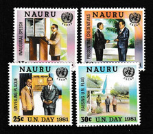 NAURU 1981 YT N° 229 à 232 ** - Nauru