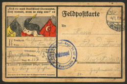 GERMANY: Very Nice Feldpost Card Mailed On 4/NO/1915 - Altri & Non Classificati