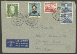 WEST GERMANY: Airmail Cover Sent From Lüneburg To Argentina On 18/SE/1952 With Nice Postage! - Other & Unclassified