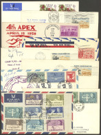 ANTARCTICA AND ARCTIC: 9 Covers Of The Years 1956 To 1973, Some Signed, Very Fine Quality! ATTENTION: Please View ALL Th - Andere & Zonder Classificatie