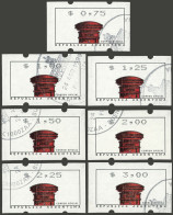 ARGENTINA: GJ.14/20, 1999 Cmpl. Set Of 7 Used Values, Very Fine Quality, Rare! - Autres & Non Classés