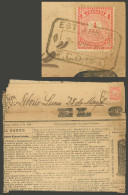 ARGENTINA: Complete Newspaper Published In Mercedes And Sent To 25 De Mayo On 2/NO/1883 Franked With 1c. Little Envelope - Otros & Sin Clasificación