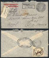 ARGENTINA: Cover Of The Consulate Of Brazil In Buenos Aires Sent To Rio De Janeiro On 21/AP/1943 With Panamerican Diplom - Altri & Non Classificati
