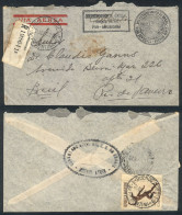 ARGENTINA: Cover Of The Consulate Of Brazil In Buenos Aires Sent To Rio De Janeiro On 21/AP/1943 With Panamerican Diplom - Andere & Zonder Classificatie