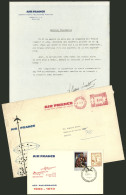 ARGENTINA: Cover Sent By AIR FRANCE To A Known Aerophilatelist At The Time (Algerio Nonis), It Contains A Cover Carried  - Other & Unclassified