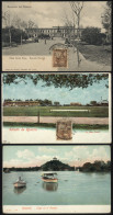 Delcampe - ARGENTINA: Rosario: 3 Old Postcards With Very Nice Views, Excellent Quality! - Argentina