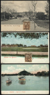 ARGENTINA: Rosario: 3 Old Postcards With Very Nice Views, Excellent Quality! - Argentina