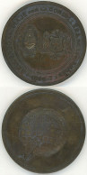 ARGENTINA: Spectacular Medal: C.N.T. EXPRESO VILLALONGA" - "Recuerdo Del Viaje Por La Cordillera De Los Andes, 1896/7",  - Sin Clasificación