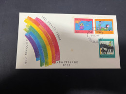 20-4-2024 (2 Z 34) FDC - New Zealand - Not Posted - 1987 - Health Issue - FDC