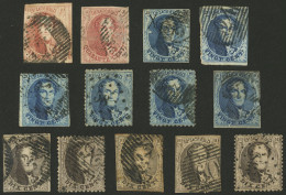 BELGIUM: Lot Of Classic Stamps, Several With Minor Defects, Low Start! - Autres & Non Classés