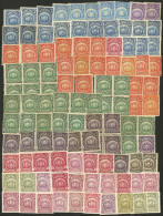 BOLIVIA: Interesting Lot Of Stamps Of 1920s, Including High Values, Some Blocks Of 4, Probably Varieties (unchecked!). U - Bolivien