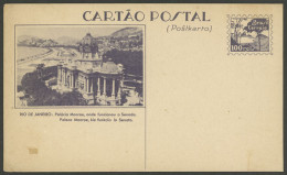 BRAZIL: RHM.BP-94, View Of Monroe Palace (home To The Brazilian Senate), Bilingual Inscriptions In Portuguese And Espera - Sonstige & Ohne Zuordnung