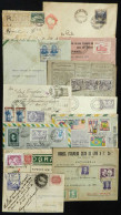BRAZIL: Covers Or Card Used Between 1922 And 1958, All With Commemorative Stamps In The Postage, Some Used ALONE, Others - Altri & Non Classificati