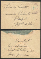 BRAZIL: Cover Sent With Military Free Frank To Petropolis, Very Interesting! - Sonstige & Ohne Zuordnung