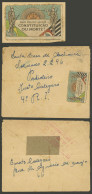 BRAZIL: REVOLUTION OF 1932: Cover Sent To A Soldier At The Front With Militar Free Frank Label, Censor Label On Back And - Andere & Zonder Classificatie