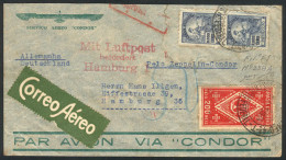 BRAZIL: Cover Flown By ZEPPELIN, Sent From Rio To Germany In SE/1934, With Arrival Backstamp Of Friedrichshafen 11/SE, V - Autres & Non Classés