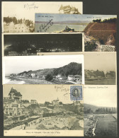 CHILE: VIÑA DEL MAR: 7 Old Cards With Very Good Views, VF General Quality! - Cile