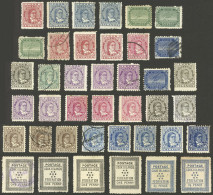 COOK ISLANDS: Lot Of Old Stamps, Mint (some Without Gum) Or Used Stamps, In General Of Fine To Excellent Quality. Scott  - Islas Cook