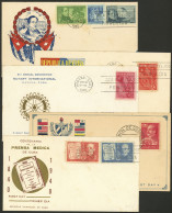 CUBA: 5 FDC Covers Of Year 1940, Very Nice! - Andere & Zonder Classificatie