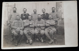 CPA - Photo Groupe De Militaires - Personaggi