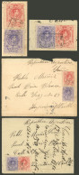 SPAIN: 2 Covers With Their Original Letters Sent From Soro To Ingeniero White (Argentina) On 24/MAR And 10/AU/1916, Both - Autres & Non Classés