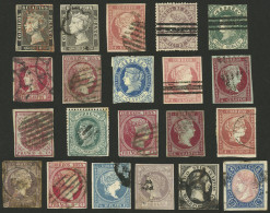 SPAIN: Lot Of Classic Stamps, Some May Have Minor Defects But Most Are Of Fine Quality, High Catalog Value, Good Opportu - Other & Unclassified