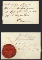GREAT BRITAIN: Folded Cover Of An Old Letter Related To Royalty, Interesting! - Other & Unclassified