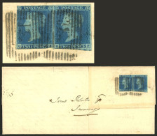 Delcampe - GREAT BRITAIN: Entire Letter Franked With 4p. And Sent From Edinburgh To Inveray On 26/JA/1848, With Transit And Arrival - Autres & Non Classés