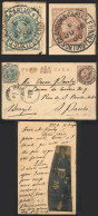 GREAT BRITAIN: ½p. Postal Card Uprated With A ½p. Stamp With Commercial PERFIN, Cancelled "GLASGOW & CARLISLE - SORTING  - Autres & Non Classés