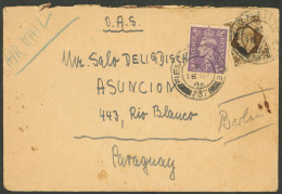 GREAT BRITAIN: Airmail Cover Sent From Berlin On 18/MAR/1946 With British Franking And Cancelled "FIELD POST OFFICE - 73 - Altri & Non Classificati