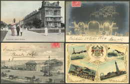 GREAT BRITAIN: 50 Old Postcards, Several With Very Good Views, Some Sent To Argentina, Very Fine General Quality. IMPORT - Andere & Zonder Classificatie