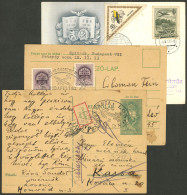 HUNGARY: 3 Cards Used Between 1938 And 1962, Very Nice! - Other & Unclassified