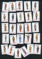 INDONESIA: Yvert 675/700, Women In Typical Dresses, Complete Set Of 26 Values, Excellent Quality! - Indonésie