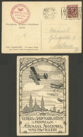 ITALY: 7/JUN/1926 Padova - Milano, Postcard Commemorating The Aviation Week In The Padova Fair, Very Nice! - Sin Clasificación