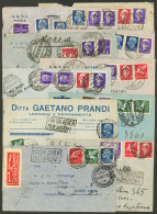 ITALY: 10 Airmail Covers Sent To Argentina Between 1935 And 1940, Fine To Very Fine General Quality! IMPORTANT: Please V - Unclassified