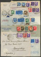 ITALY: 10 Airmail Covers Sent To Argentina Between 1935 And 1941, Fine To Very Fine General Quality! IMPORTANT: Please V - Ohne Zuordnung