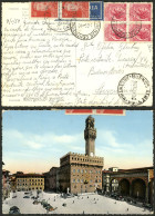 ITALY: MIXED POSTAGE: Postcard Sent From Firenze To Poste Restante In Buenos Aires On 9/JA/1959 With Original Postage Of - Non Classés