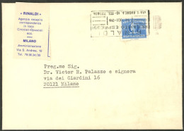 ITALY: Cover Used In Miliano On 14/DE/1978, With 110L. Stamp Of "recapito Autorizzato" And Label Of The RINALDI Agency,  - Non Classés
